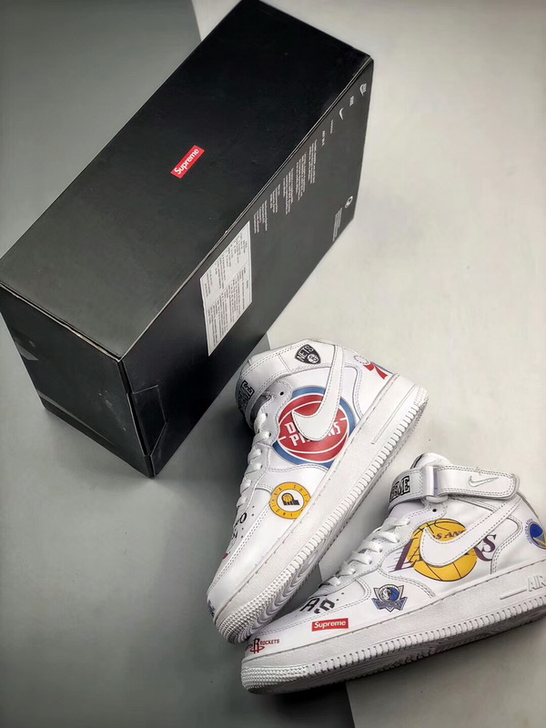 Authentic Nike Air Force X Supreme X NBA